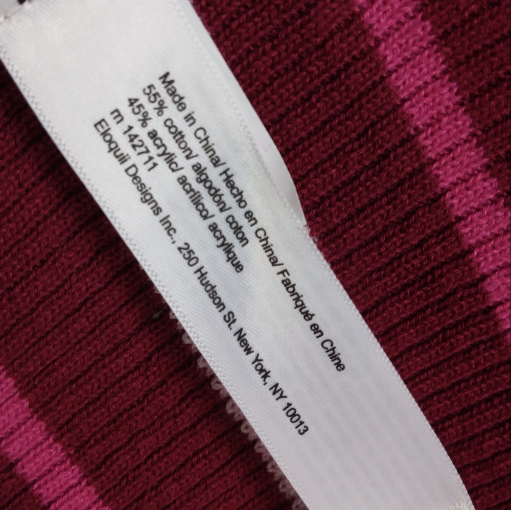 NWT ELOQUII Plus Size Ribbed Knit Midi Dress - Picture 7 of 8